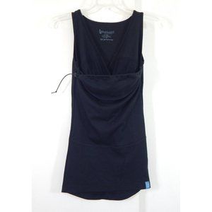 LALABU soothe shirt sleeveless babywearing tank nursing carrier black S